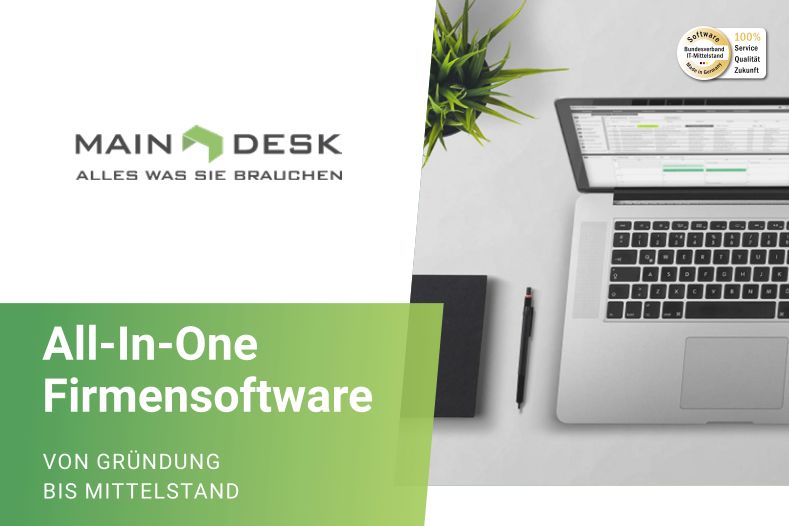 MAINDESK – All-In-One-Firmensoftware